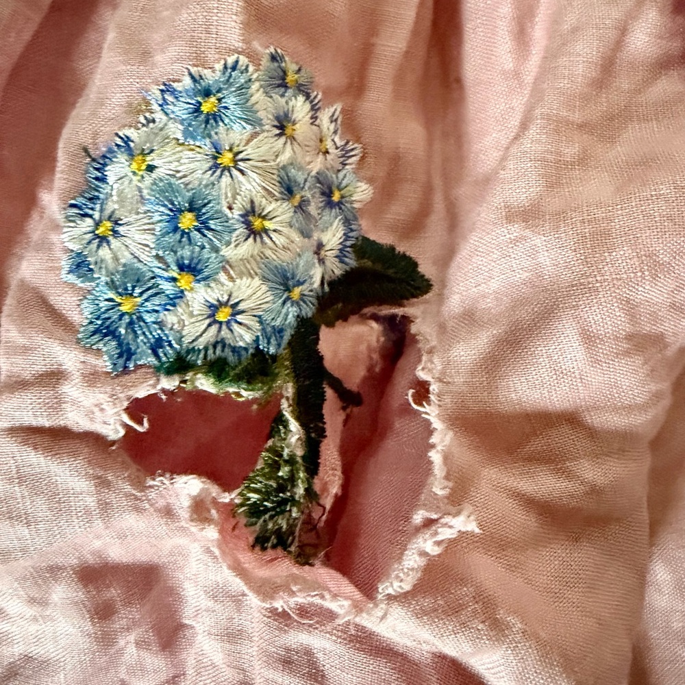 🌸 Kiel James Patrick Hydrangea Skirt – Rare – Size 12 – NWT (Flaw) 🌸 - Picture 4 of 5